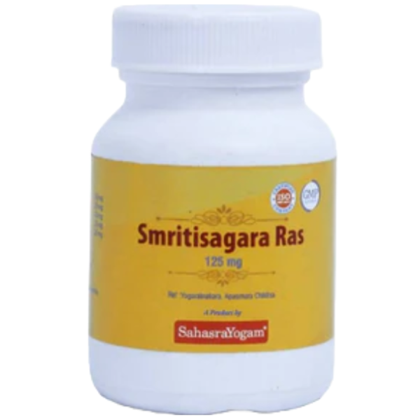 SAHASRAYOGAM SMRITISAGARA RAS - Pack of 3 (60 Tablets each)