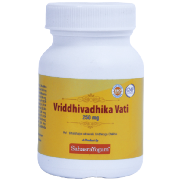 SAHASRAYOGAM VRIDDHIVADHIKA VATI - pack of 3 (60 Tablets each)