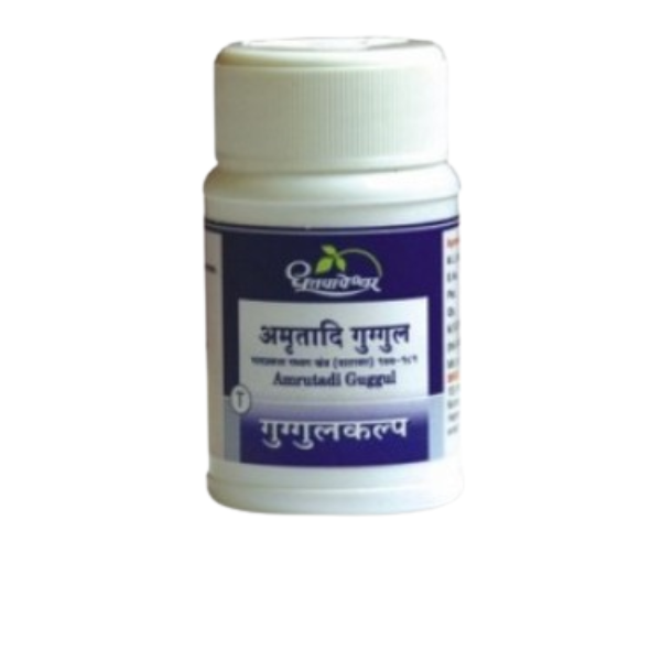 DHOOTAPAPESHWAR AMRUTADI GUGGUL - PACK OF 4 (60 TABS each)