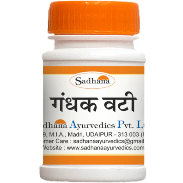 SADHANA SHUDDH GANDHAK - PACK OF 4 (10 GM EACH)