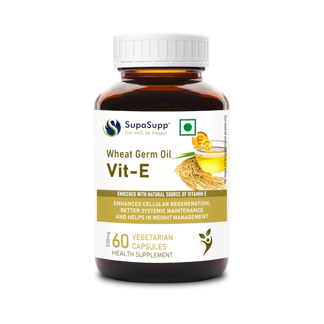 SUPASUPP WHEAT GERM OIL VIT-E (60 CAPSULES)