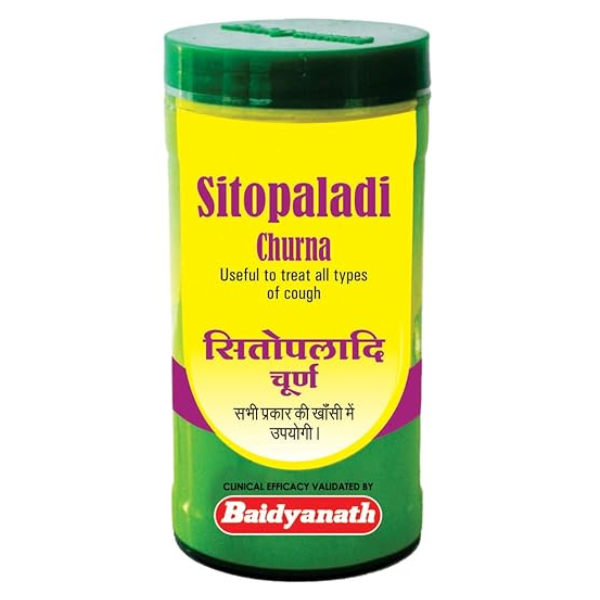 BAIDYANATH SITOPALADI CHURNA - Pack of 4 (60 GM each)