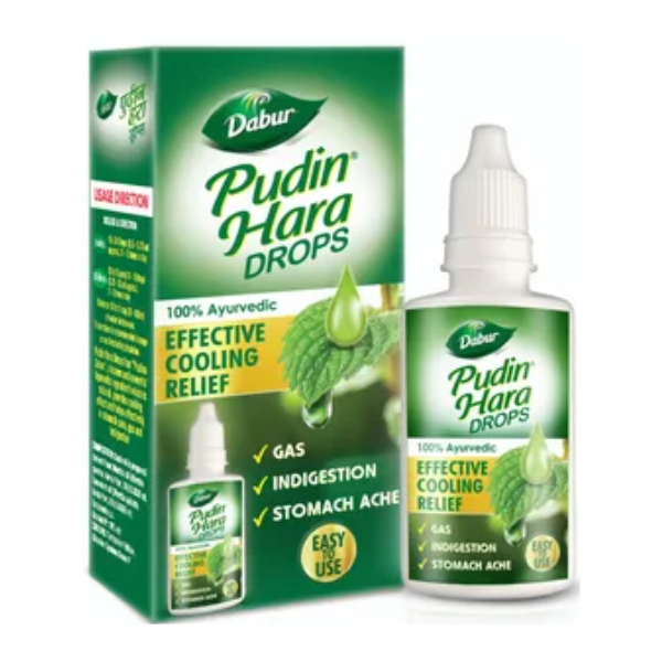 DABUR PUDIN HARA DROPS - PACK OF 8 (30 ML EACH)