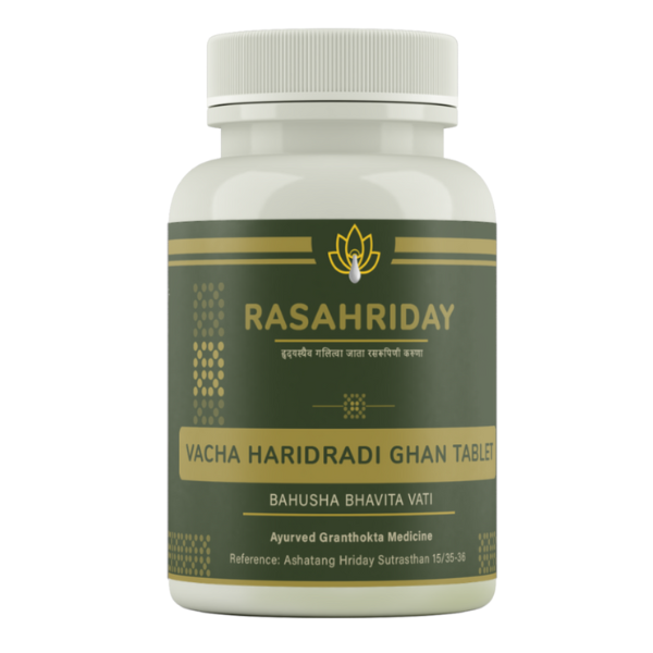 Rasahriday Vacha Haridradi Ghan Vati  ( 200 Tab each )