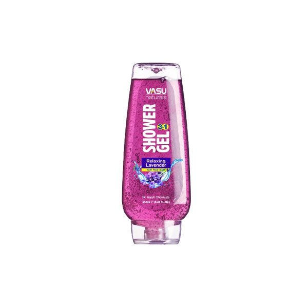 VASU NATURALS RELAXING LAVENDER SHOWER GEL (250 ML)