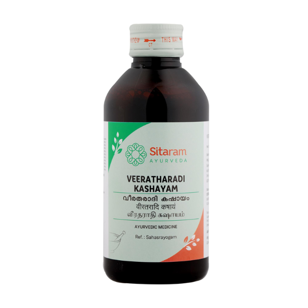 SITARAM VEERATHARADI KASHAYAM (200 ML)-Pack of 4