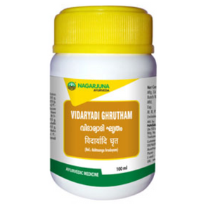 NAGARJUNA VIDARYADI GHRUTHAM - Pack of 4 (100 ML Each)