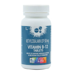 APOLLO LIFE VITAMIN B-12 (30 TABLETS)