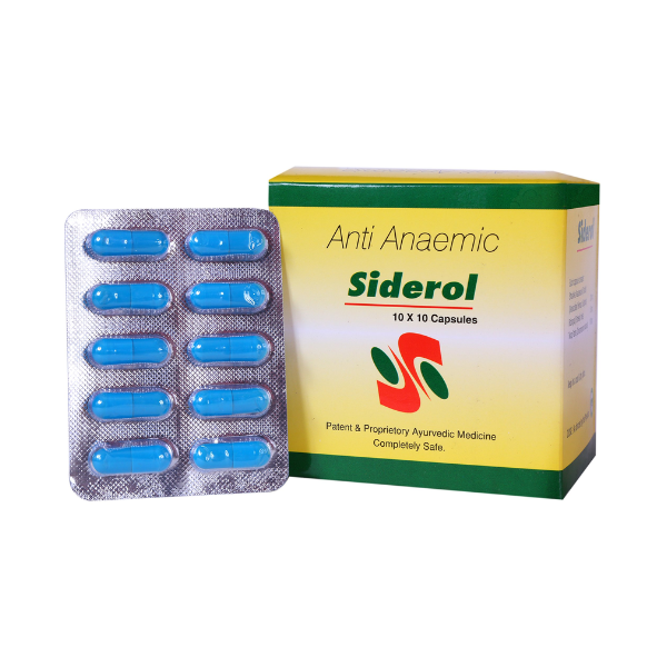 SIDEROL CAPSULE - Pack of 3 (1 STRIP 10 CAPSULES each)