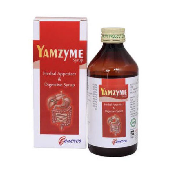 YAMZYME SYRUP - Pack of 4 (200 ML each)