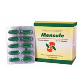 MENSULE CAPSULE - Pack of 3 (1 STRIP 10 CAPSULES each)