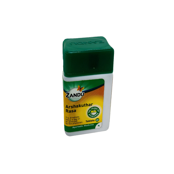ARSHAKUTHAR RASA (40 TABLETS) - Pack of 5