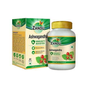 ZANDU ASHWAGANDHA TABLETS (60 TABLETS)