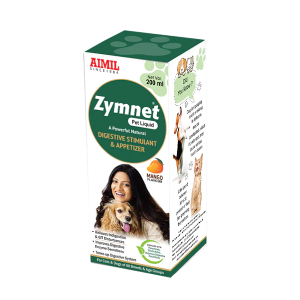 ZYMNET PET LIQUID - Pack of 3 (200 ML each)