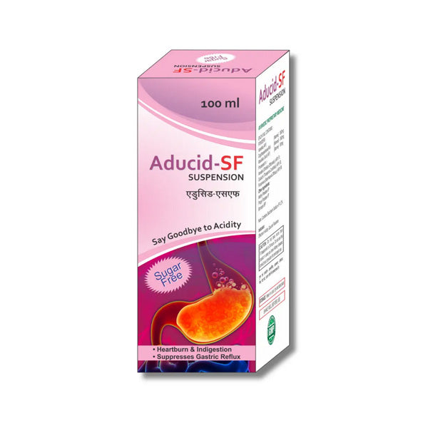 ADUSUNS MEDICARE ADUCID-SF SUSPENSION SYRUP - PACK OF 4 (200 ML EACH)