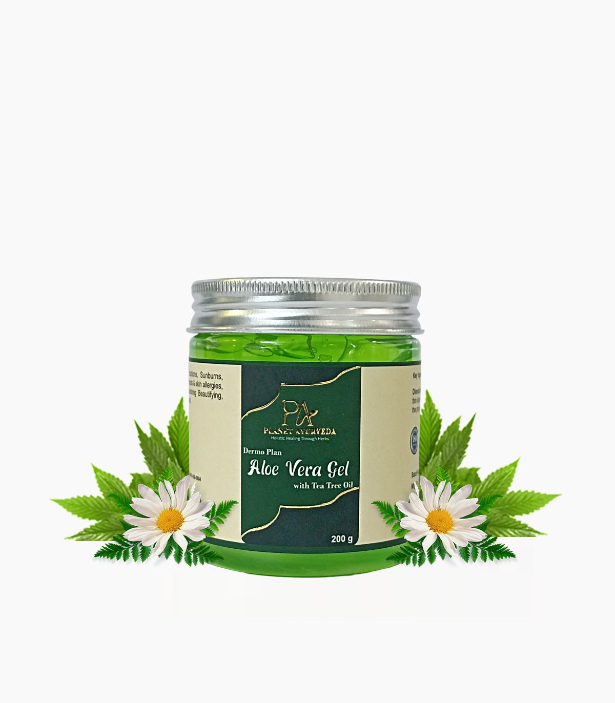 PLANET AYURVEDA ALOE VERA GEL WITH TEA TREE OIL