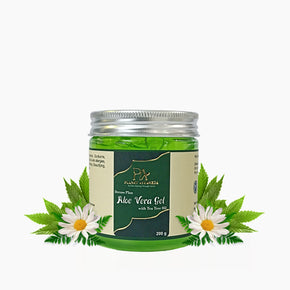 PLANET AYURVEDA ALOE VERA GEL WITH TEA TREE OIL