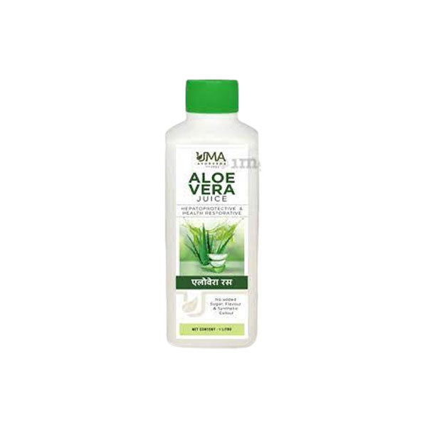 UMA AYURVEDA ALOEVERA JUICE - Pack of 3 (1 LITRE Each)