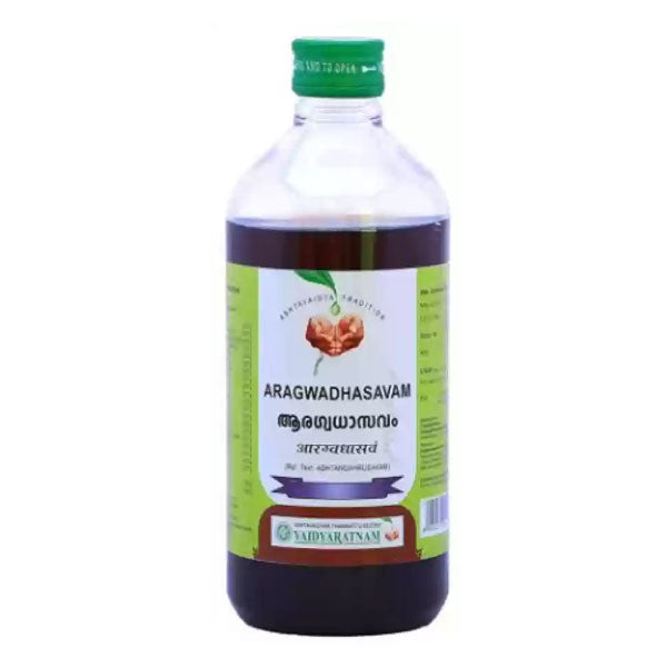 VAIDYARATNAM ARAGWADHASAVAM - PACK OF 4 (450 ML EACH)