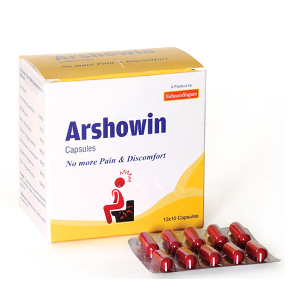 SAHASRAYOGAM ARSHOWIN CAPSULES (100 CAPSULES)