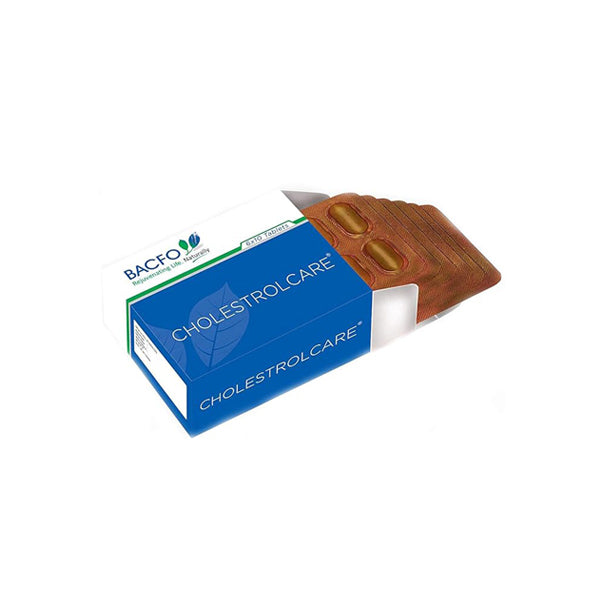 BACFO CHOLESTEROLCARE TABLET - PACK OF 2 (60 TABS EACH)