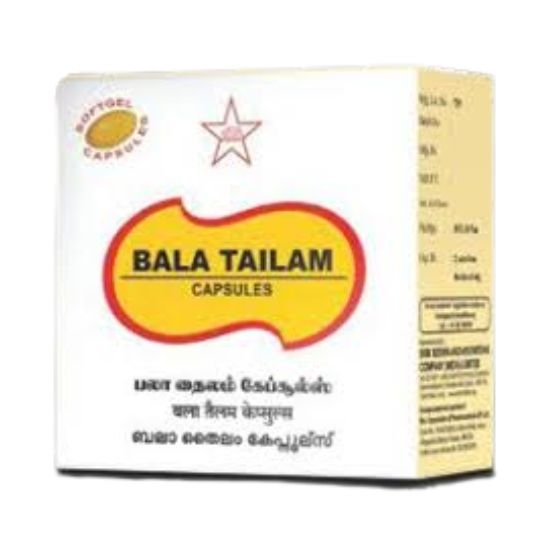 Buy Bala Tailam Capsules of SKM Siddha & Ayurveda Uses, Benefits & Dosage