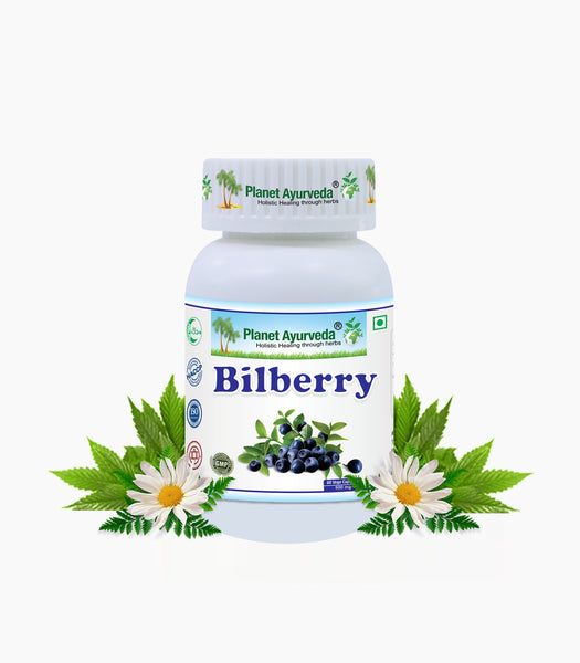 Buy Ayurveda Bilberry Capsules Usage, Dosage and Benefits