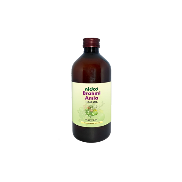NIDCO BRAHMI AMLA HAIR OIL - Pack of 3 (200ML each)