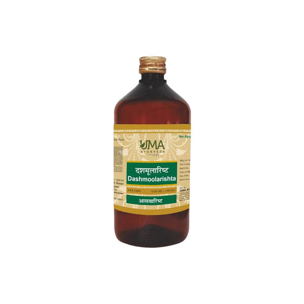 UMA AYURVEDA DASHMOOLARISHTA SYRUP - Pack of 3 (450 ML)