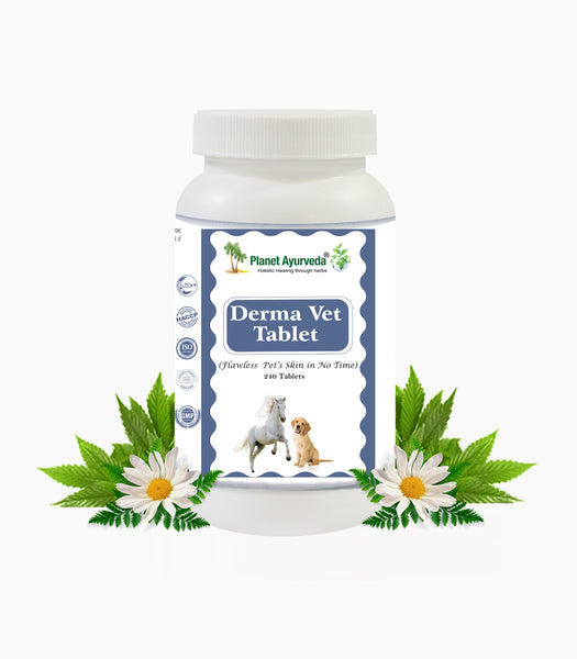 Buy Planet Ayurveda Derma Vet Tablets Dosage Benefits