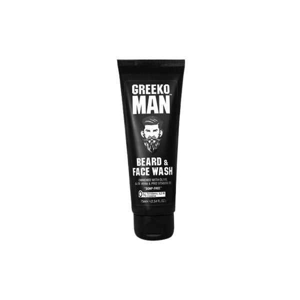 GREEKO MAN BEARD & FACE WASH (75 ML)