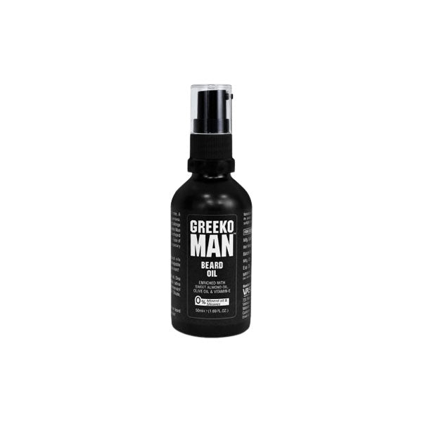 GREEKO MAN BEARD OIL - Pack of 2 (50 ML Each)