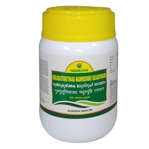 NAGARJUNA GULGULUTHIKTHAKA MADHUSNUHI RASAAYANAM - Pack of 2 (300 GM each)