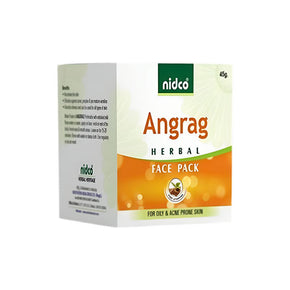 NIDCO ANGRAG HERBAL FACE PACK - Pack of 4 (45GM Each)