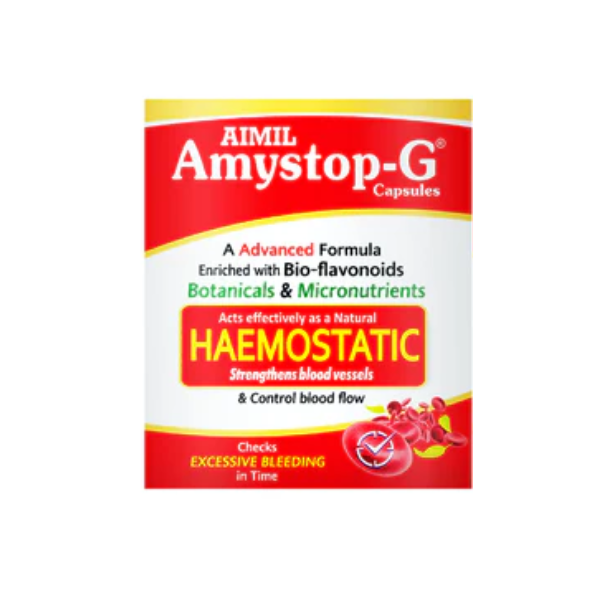 AMYSTOP-G CAPSULE - Pack of 3 (1 STRIP OF 20 CAPSULES each)