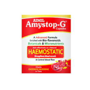 AMYSTOP-G CAPSULE - Pack of 3 (1 STRIP OF 20 CAPSULES each)