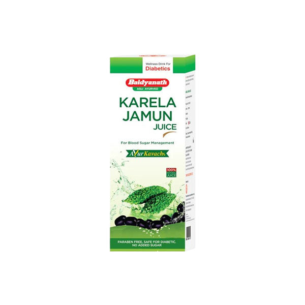 Baidyanath Karela Jamun Juice - Pack of 2 (1000 ML each)