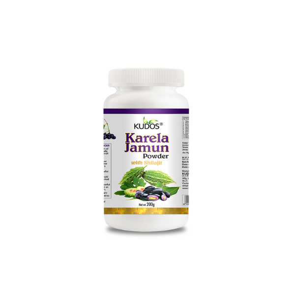 Kudos Karela Jamun Powder- Pack of 2 (200g each)
