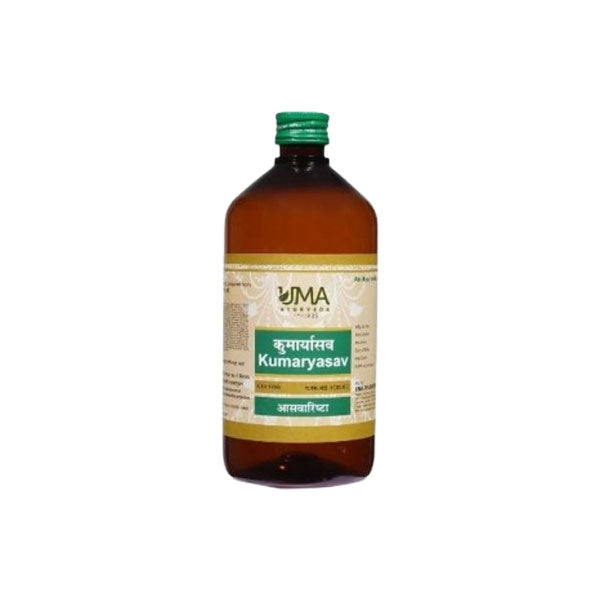 UMA AYURVEDA KUMARYASAVA SYRUP - Pack of 2 (450 ML)