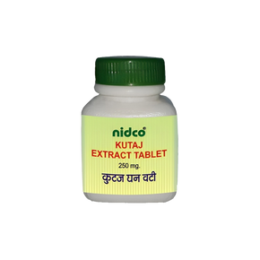 NIDCO KUTAJ EXTRACT TABLET - PACK OF 6 (60 TABLETS EACH)