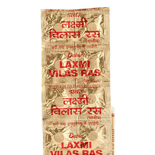 DABUR LAXMI VILAS RAS - Pack of 9 (10 TABLET each)