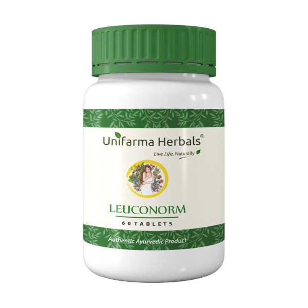 UNIFARMA HERBAL LEUCONORM - pack of 3 (60 TABLETS each)