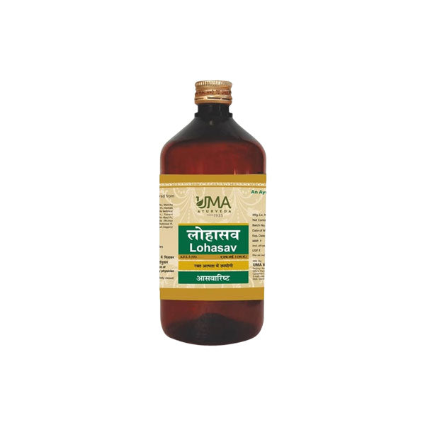 UMA AYURVEDA LOHASAV SYRUP - Pack of 2 (450 ML)