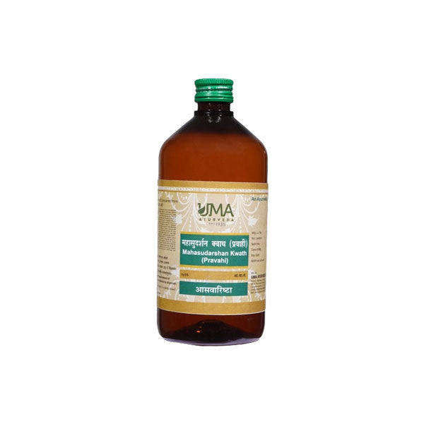 UMA AYURVEDA MAHASUDARSHAN KWATH SYRUP (450 ML)
