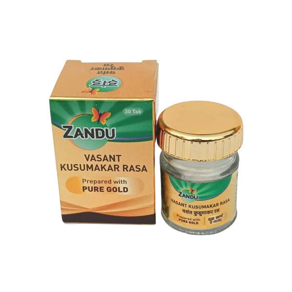 ZANDU VASANT KUSUMAKAR RASA (30 TABLETS)