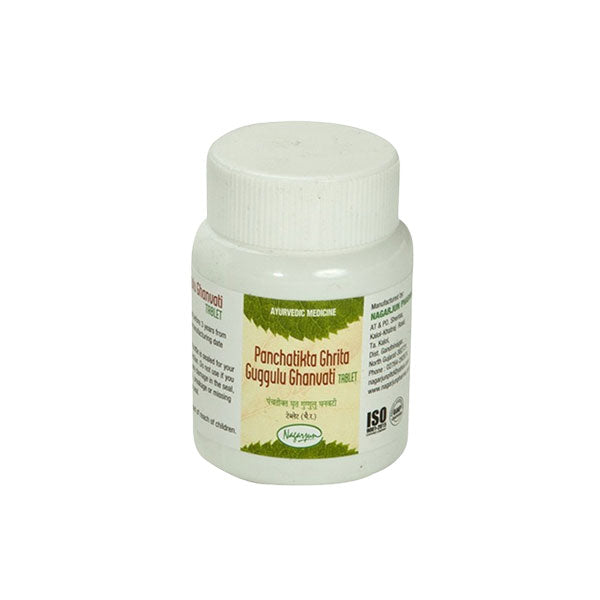 PANCHATIKTA (GU) GHRIT GHANVATI(60 TABLETS)-Pack of 3