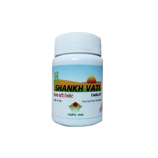 SHANKH VATI (60 TABLETS)-Pack of 3