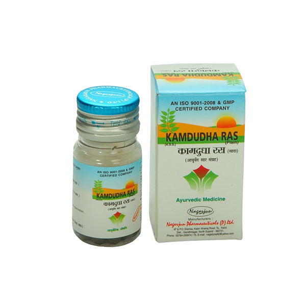 NAGARJUN KAMDUDHA RAS -Pack of 3(60 TABLETS Each)