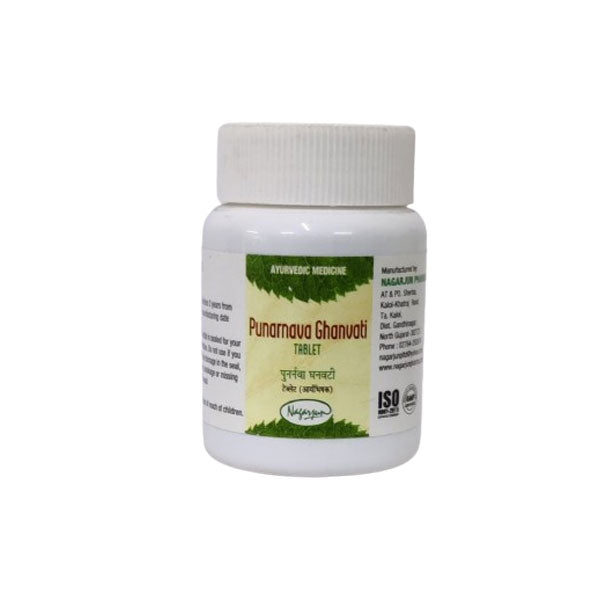 Nagarjuna Punarnava Ghanvati-60Tablets-(Pack of 3)