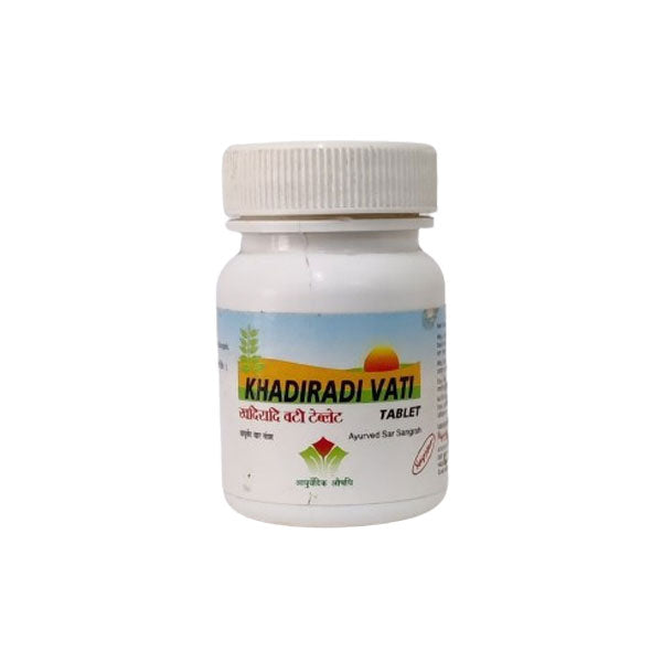 KHADIRADI VATI (60 TABLETS)-Pack of 3